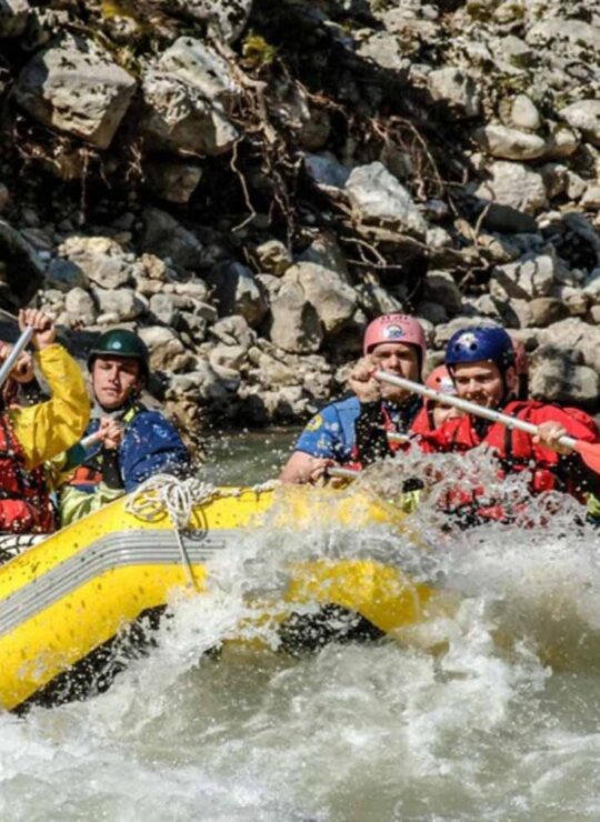 Adventure moments in Kalarritikos River